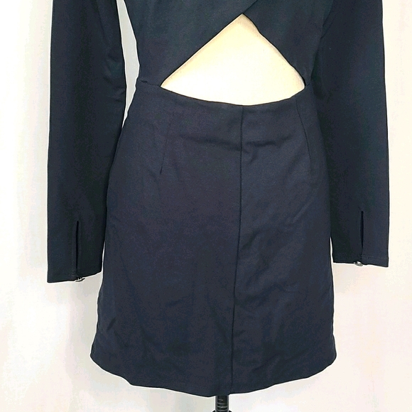 Avec Les Filles by Joyce Azria Nautical Blk Dress - Picture 12 of 16